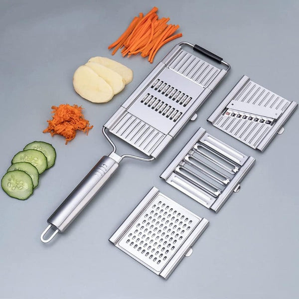 4-in-1 Multifunction Vegetable Slicer – Speed Up Your Food Prep