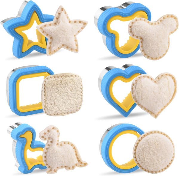 Fun Shapes Sandwich Cutters for Kids