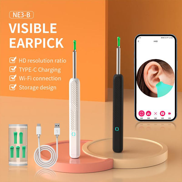 Eptchn Wireless Otoscope Ear Wax Removal Camera